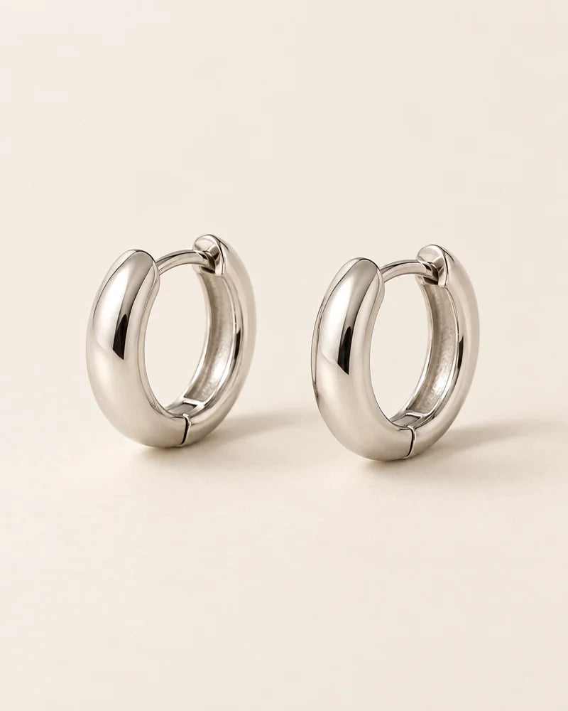 Luna Huggie Earrings — generated demo image